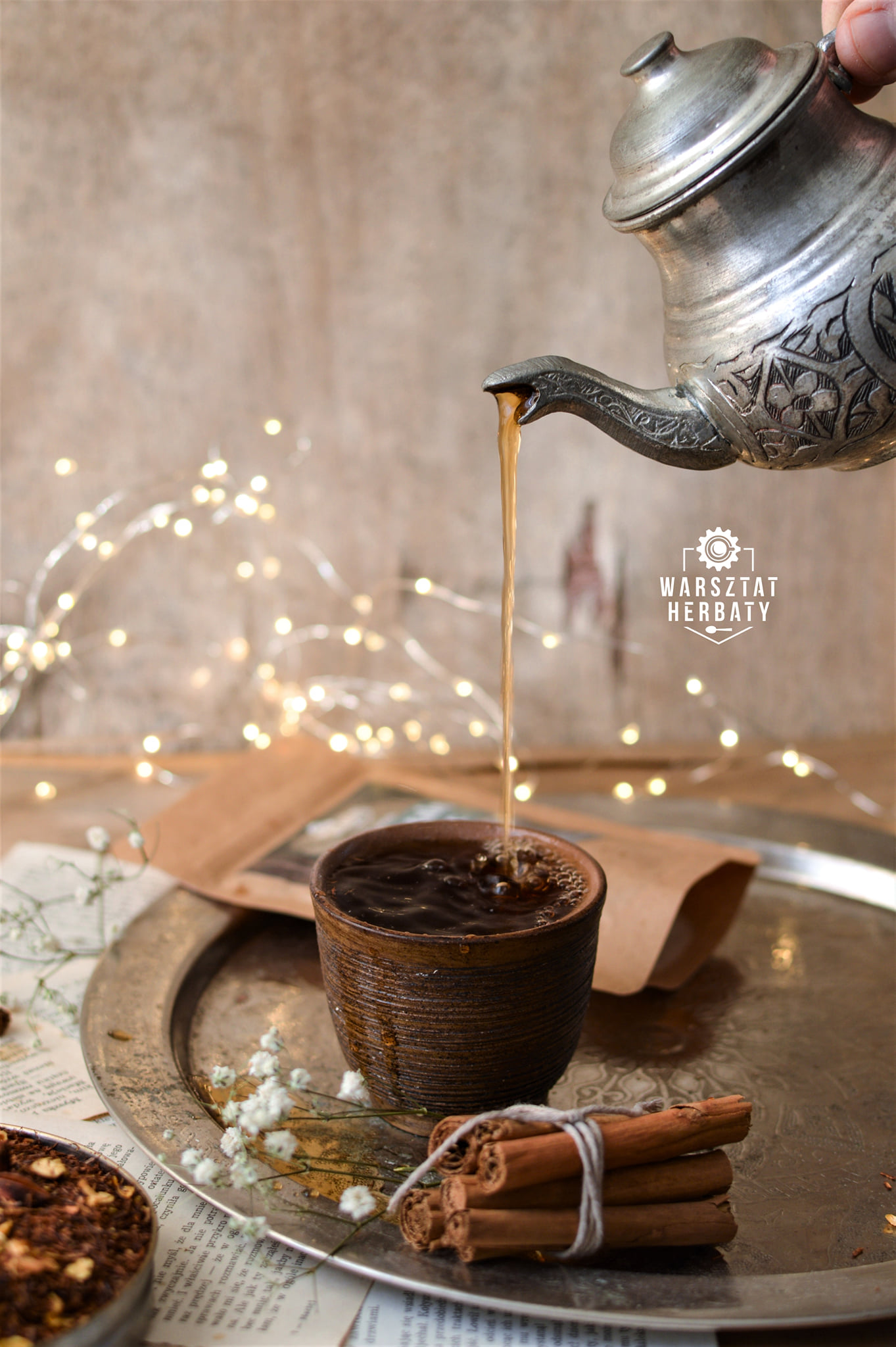 orientalna noc rooibos z cynamonem herbata korzenna afryka warsztat herbaty