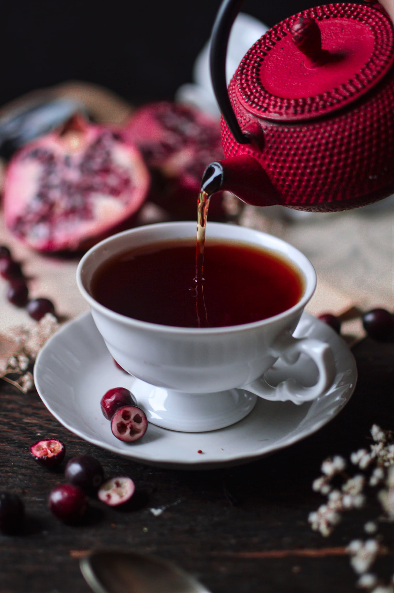 KRÓLEWNA ŚNIEŻKA PREZENT HERBATA herbata z granatem czarna herbata